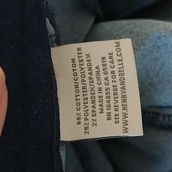 Henry & Belle SPLASH Super Skinny Ankle Jeans Sz 26 - Picture 11 of 13